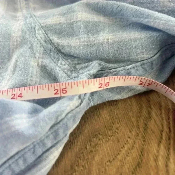 blue stripe button down - Picture 4 of 5